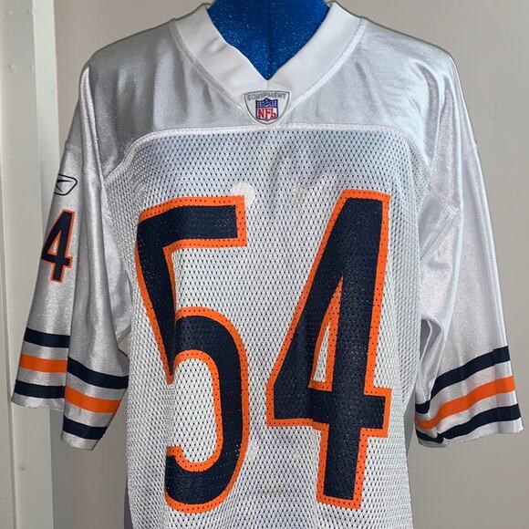 Reebok NFL Football Jersey Mens Medium Chicago bears brian urlacher 54 - Picture 2 of 4